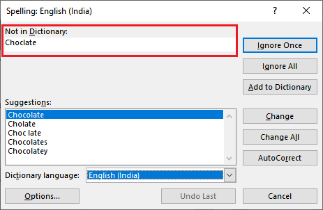 How to spell check in Excel