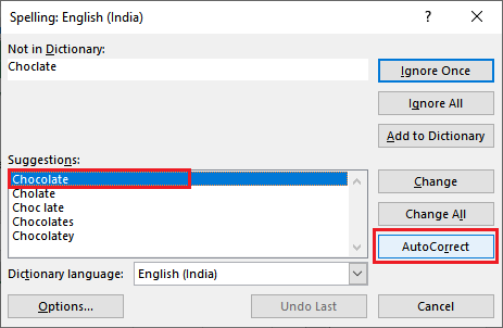 How to spell check in Excel