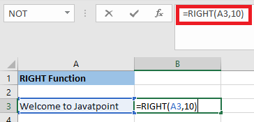 How to Use RIGHT Function in Excel