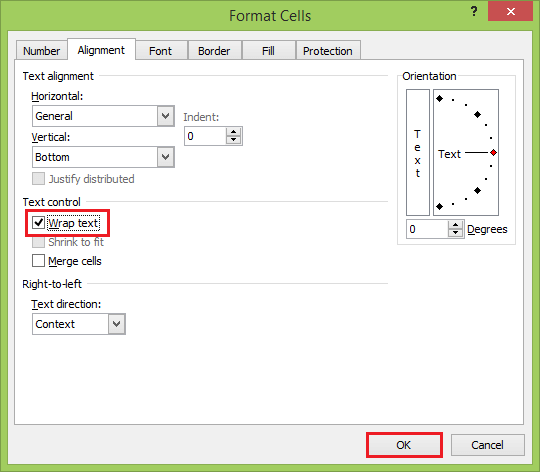 How to Wrap Text in Excel