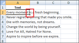 How to Wrap Text in Excel