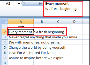 How to Wrap Text in Excel