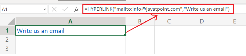 Hyperlink Function in Excel