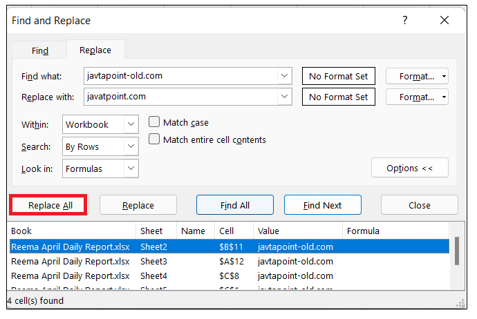 Hyperlink Function in Excel