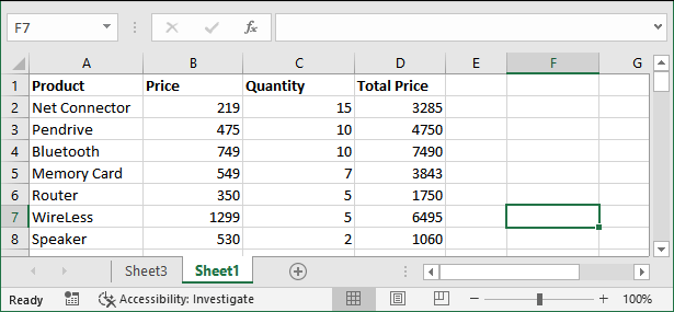 INDIRECT() function in Excel