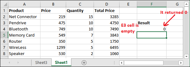 INDIRECT() function in Excel