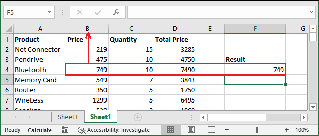 INDIRECT() function in Excel