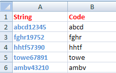 Left formula in excel