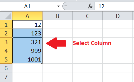 Numbers to Text in Excel