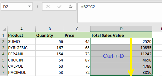 Types of References in Excel