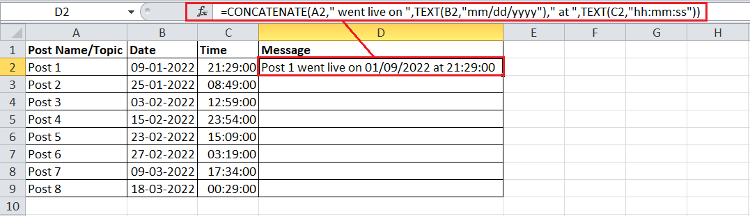 What is concatenate in Excel?