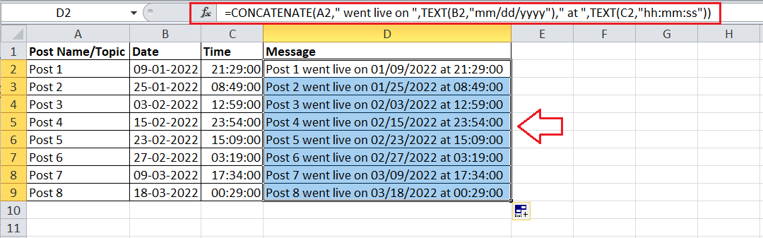 What is concatenate in Excel?