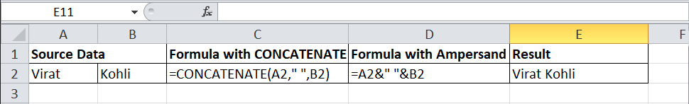 What is concatenate in Excel?