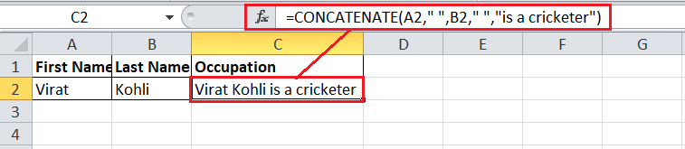 What is concatenate in Excel?