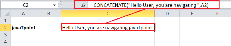 What is concatenate in Excel?