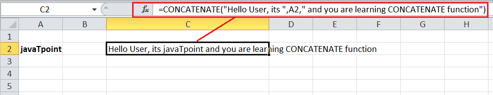 What is concatenate in Excel?