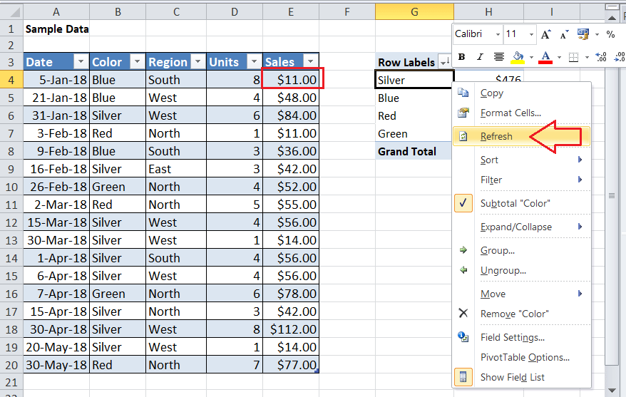 What is Pivot Table in Excel