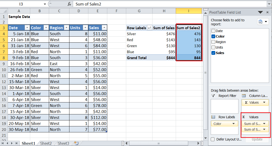 What is Pivot Table in Excel