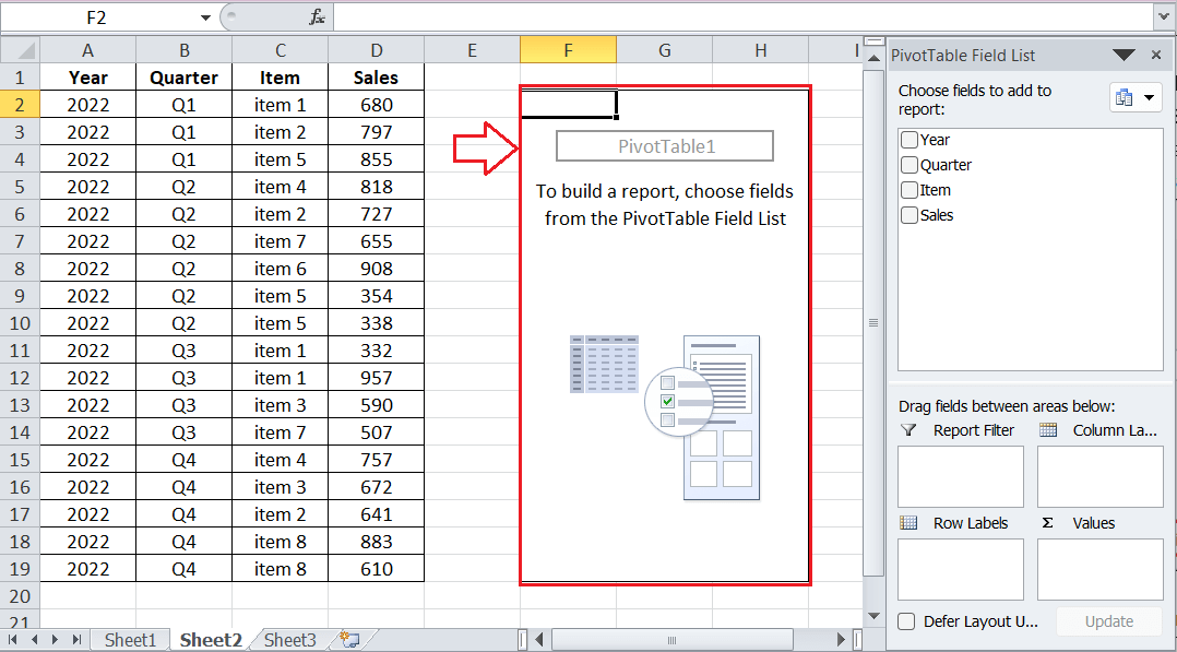 What is Pivot Table in Excel