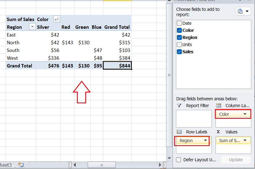 What is Pivot Table in Excel