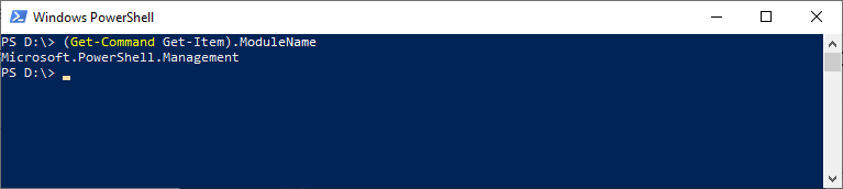 PowerShell Get-Command